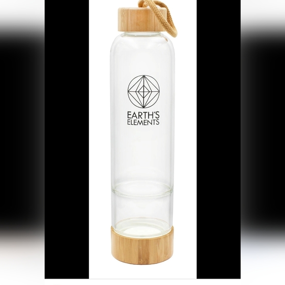 NIB earth elements gemstone water bottle - Picture 1 of 4